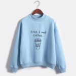 McJoden - COFFEE women sweater sweatshirt coffee cup hanya RM13.55 di Shopee