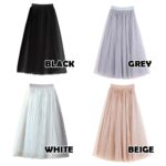 [68cm-98cm][Lamoda]PRINCESS SKIRT Elastic High Waist Long Mesh Skirt Women's hanya RM13.90 di Shopee