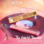 [NEW!!] DAZZLE ME Multifunctional Eyeshadow The World Traveler  Eyeshadow Palette with 8 Colour and Different Texture 8g hanya RM18.90 di Shopee