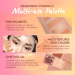 [NEW!!] DAZZLE ME Multifunctional Eyeshadow The World Traveler  Eyeshadow Palette with 8 Colour and Different Texture 8g hanya RM18.90 di Shopee