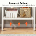 NR Lerberg 5 Tier Multipurpose Storage Rack Metal Bookshelf Slanted Shelves / Rak Besi / Rak Serbaguna Rak Buku Murah 架子 hanya RM32.30 di Shopee