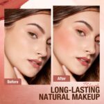 O.TWO.O Makeup Blush Stick Hydrating Gloss Lip & Cheek 6 Colors Beauty Cosmetics Soft Powder Blush Blusher Highlight Contour Face hanya RM18.57 di Shopee
