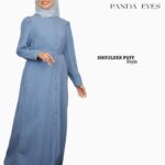 PANDAEYES DRESS BUTTON IRONLESS (CLO-CNJJ3863DRS) hanya RM26.90 di Shopee