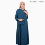 PANDAEYES V-BLOUSE SKIRT SET (CLO-CNJJ639BLSKT) hanya RM29.90 di Shopee