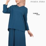 PANDAEYES V-BLOUSE SKIRT SET (CLO-CNJJ639BLSKT) hanya RM29.90 di Shopee