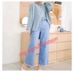 Palazzo jeans for Women high quality women jeans palazzo (Ready Stock) hanya RM17.00 di Shopee