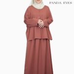 Panda Eyes Blouse Skirt Set CLO-CN850LSK hanya RM29.90 di Shopee