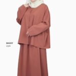 Panda Eyes Blouse Skirt Set CLO-CN850LSK hanya RM29.90 di Shopee