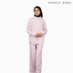 Panda Eyes Ironless Pants Set CLO-CNCX4501BLLP hanya RM29.90 di Shopee