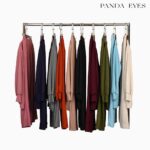 Panda Eyes Knitted Sweatshirt Pants Set CLO-CNKS1101BLLP hanya RM29.90 di Shopee