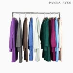 Panda Eyes Pleated Blouse Pants Set CLO-CN3318SETLP hanya RM29.90 di Shopee