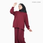 Panda Eyes Pocket Sweatshirt Pants Set CLO-CNJY0292BLLP hanya RM29.90 di Shopee