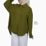 Panda Eyes Solid Kemeja CLO-CNSY618BL hanya RM20.90 di Shopee