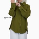 Panda Eyes Solid Kemeja CLO-CNSY618BL hanya RM20.90 di Shopee