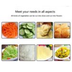 *READY STOCK* 9 IN 1 Vegetable Cutter Manual Carrot Chopper Potato Grater Food Slicer - Penyagat / Sayur / Kentang Lobak hanya RM7.90 di Shopee