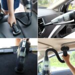 REDBUZZ Rechargeable Wireless Cordless Vacuum Cleaner Portable Handheld Car Household Vacumn Cleaner 120W Dry Wet Vacuum hanya RM37.87 di Shopee