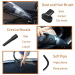REDBUZZ Rechargeable Wireless Cordless Vacuum Cleaner Portable Handheld Car Household Vacumn Cleaner 120W Dry Wet Vacuum hanya RM37.87 di Shopee