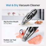 REDBUZZ Rechargeable Wireless Cordless Vacuum Cleaner Portable Handheld Car Household Vacumn Cleaner 120W Dry Wet Vacuum hanya RM37.87 di Shopee