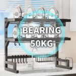 Rak Pinggan Sinki Mangkuk Stainless Steel Rak Dapur Drying Rack Dish Kitchen Organizer Rack Sink Dish Drainer/B7 hanya RM32.99 di Shopee