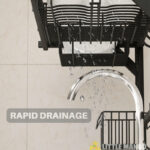 Rak Pinggan Sinki Mangkuk Stainless Steel Rak Dapur Drying Rack Dish Kitchen Organizer Rack Sink Dish Drainer/B7 hanya RM32.99 di Shopee