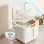 Rice Storage Box Grain Container Household Cereal Rice Bucket Insect and Moisture Proof Sealed Kitchen Organizer/B27 hanya RM17.50 di Shopee