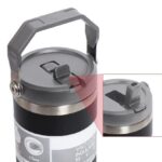 Ringgit Shop 304 Stainless Steel Handheld Thermos Bottle Insulated Vacuum Tumbler Hot &Cold Thermos Cup Mug Water Bottle hanya RM19.00 di Shopee