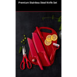 Ringgit Shop  KNIFE SET 7 in 1 ( SET PISAU VIRAL) Kitchen Knife / Alatan Dapur Pisau Gunting set ready stock Viral hanya RM24.90 di Shopee