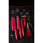 Ringgit Shop  KNIFE SET 7 in 1 ( SET PISAU VIRAL) Kitchen Knife / Alatan Dapur Pisau Gunting set ready stock Viral hanya RM24.90 di Shopee
