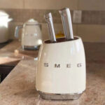 SMEG Stainless Steel Knife Block Set Kitchenware & Tableware SMEG Knife Set 7 Piece hanya RM259.00 di Shopee