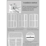 Sangkar Kucing Besar Murah 3 Tingkat 2 Level Cat Cage Big Size Large Platform Cat House Cat Villa White for Many Cats hanya RM189.00 di Shopee