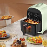 Swiss Thomas Air Fryer Multi-function 6L Large-capacity Air Fried Electric Fries Oven hanya RM95.00 di Shopee
