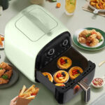 Swiss Thomas Air Fryer Multi-function 6L Large-capacity Air Fried Electric Fries Oven hanya RM95.00 di Shopee