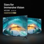 Toshiba 4K QLED Android Google TV (120Hz/Dolby Vision Atmos/55M 550MP/55") [Free Installation] hanya RM2749.00 di Shopee