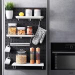 ZENi Pegboard Organizer | Compatible with IKEA SKADIS | Wall Shelf Accessories Hanger Board For Office Kitchen hanya RM4.80 di Shopee