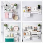ZENi Pegboard Organizer | Compatible with IKEA SKADIS | Wall Shelf Accessories Hanger Board For Office Kitchen hanya RM4.80 di Shopee