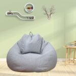 bean bag【ONSALE】S/M/L /XL sofa bean Stylish Bedroom Furniture Solid Color Single Bean Bag Lazy Sofa Cover DIY Filled Inside (No Filling) hanya RM7.69 di Shopee