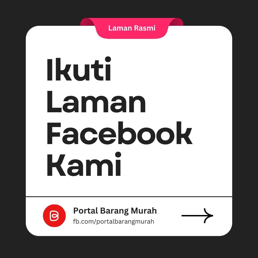 Follow Facebook Portal Barang Murah Follow Facebook Portal Barang Murah