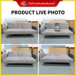 【READY STOCK】𝐌𝐘𝐅𝐔𝐑𝐍𝐈𝐓𝐔𝐑𝐄𝐋𝐀𝐁®: THOMAS Sofa Bed 3 Seater 4 Seater Sofa Ruang Tamu Sofa Home Furniture hanya RM478.00 di Shopee