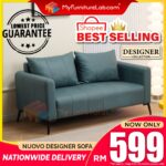 【READY STOCK】𝐌𝐘𝐅𝐔𝐑𝐍𝐈𝐓𝐔𝐑𝐄𝐋𝐀𝐁®:2023 Designer Collection 3 Seater Fabric Sofa Murah Home Living Furniture hanya RM599.00 di Shopee