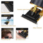 💇‍♂️Electric Hair Trimmer Clipper Cordless USB Rechargeable Mustache Shaver Haircut Machine Mesin Rambut Original 剪頭發工具 hanya RM7.99 di Shopee