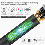 💇‍♂️Electric Hair Trimmer Clipper Cordless USB Rechargeable Mustache Shaver Haircut Machine Mesin Rambut Original 剪頭發工具 hanya RM7.99 di Shopee