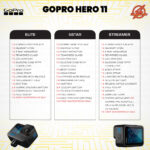 (🔥READYSTOCK🔥) GOPRO HERO 11 BLACK (ORIGINAL 1 YEAR MALAYSIA WARRANTY) GOPRO HERO11 hanya RM1799.00 di Shopee